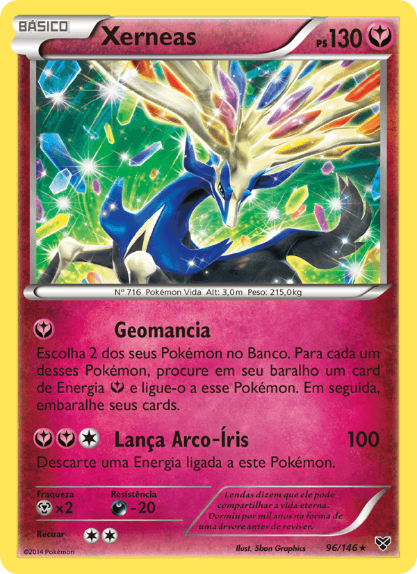 Xerneas, carta 96 di XY