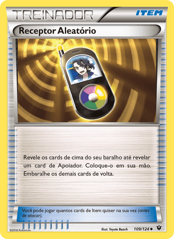 Receptor Aleatório, carta 109 de Fusão de Destinos
