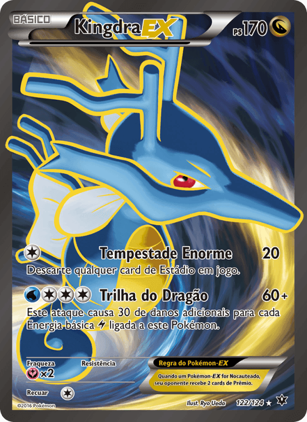 Kingdra EX, carta 122 de Fusão de Destinos
