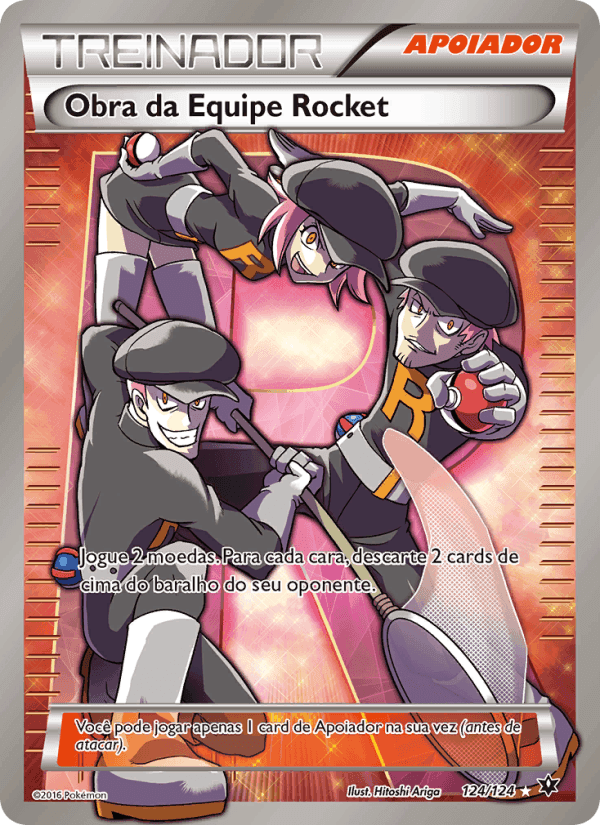Obra da Equipe Rocket, carte 124 de Fusão de Destinos