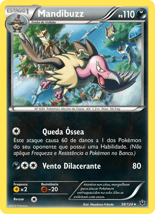 Mandibuzz, carta 58 de Fusão de Destinos