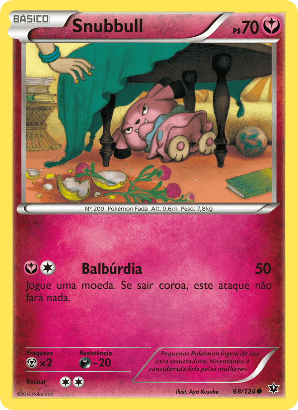 Snubbull, carta 68 de Fusão de Destinos