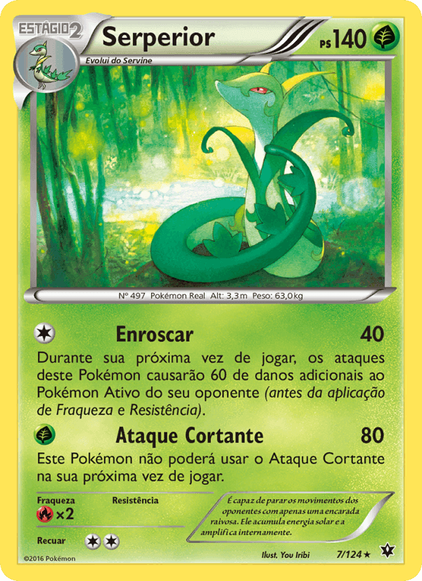 Serperior, carte 7 de Fusão de Destinos