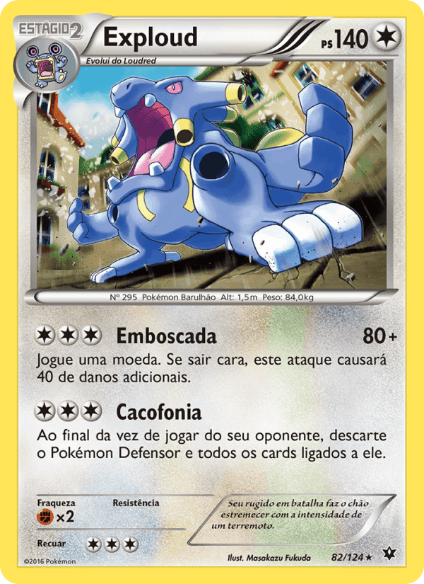 Exploud, carta 82 di Fusão de Destinos