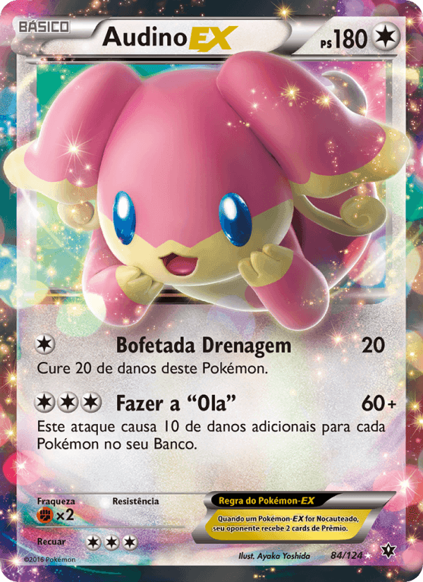 Audino EX, carta 84 de Fusão de Destinos