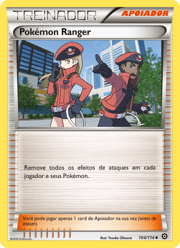 Pokémon Ranger, card 104 from Cerco de Vapor