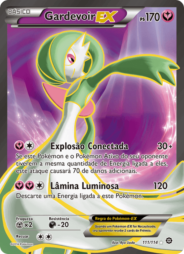 Gardevoir EX, card 111 from Cerco de Vapor