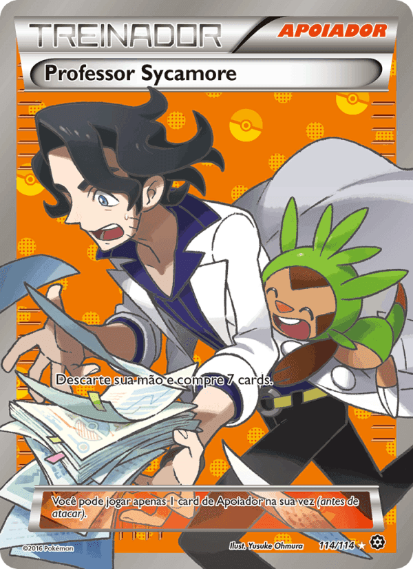 Professor Sycamore, carta 114 di Cerco de Vapor