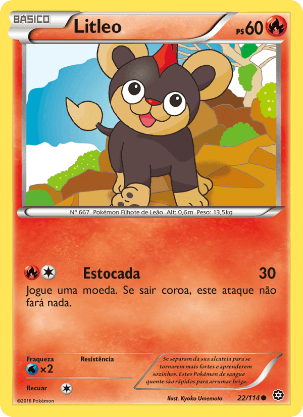 Litleo, card 22 from Cerco de Vapor