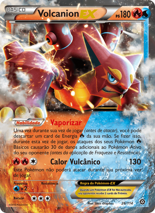 Volcanion EX, carta 26 de Cerco de Vapor
