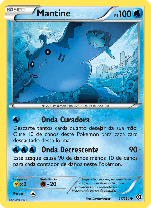 Mantine, carte 27 de Cerco de Vapor