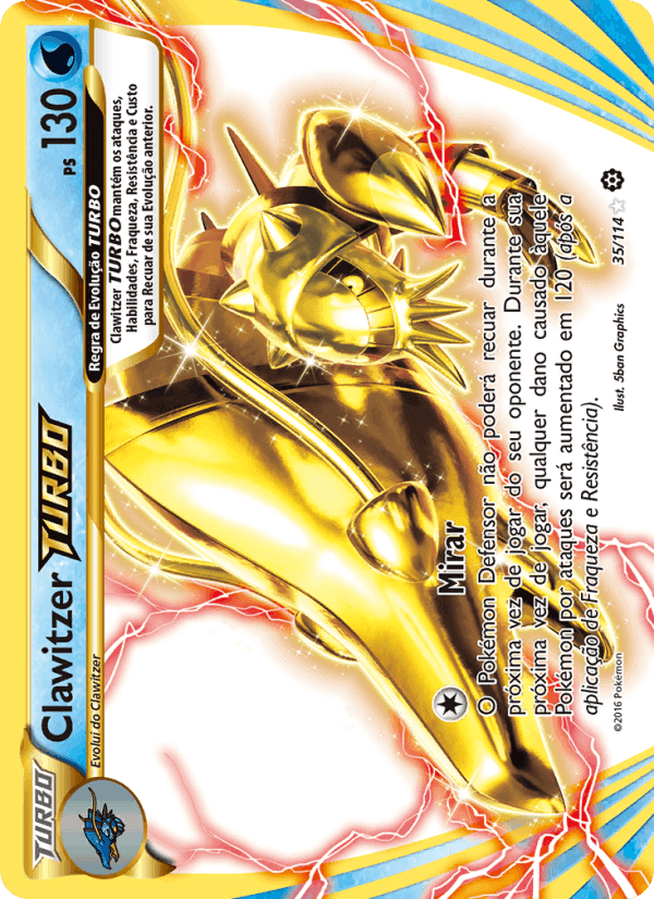 Clawitzer TURBO, card 35 from Cerco de Vapor
