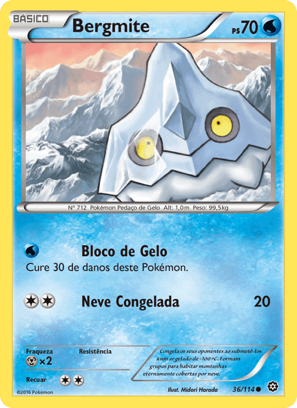 Bergmite, carte 36 de Cerco de Vapor