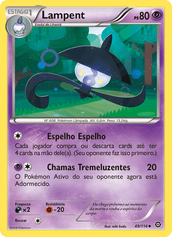 Lampent, card 49 from Cerco de Vapor