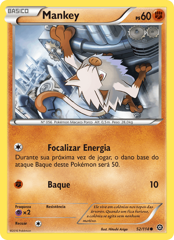 Mankey, carta 52 de Cerco de Vapor