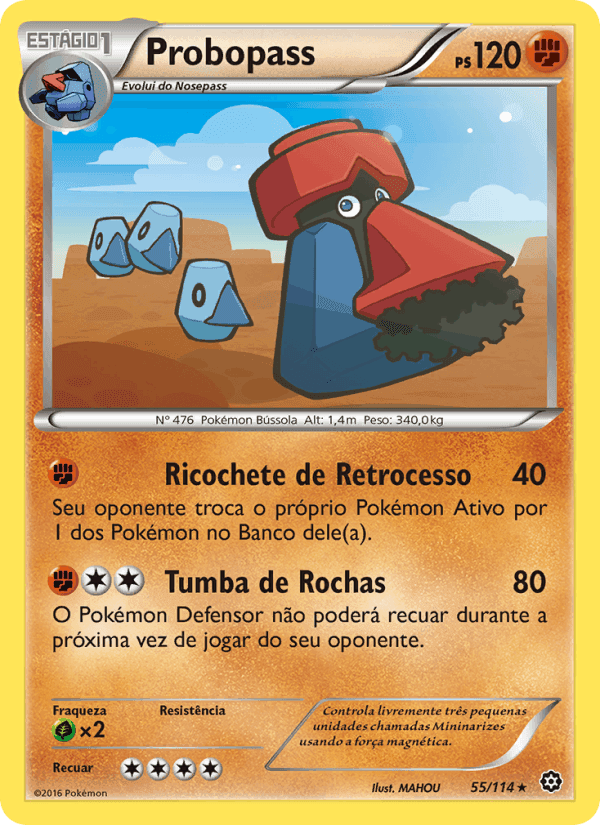 Probopass, card 55 from Cerco de Vapor