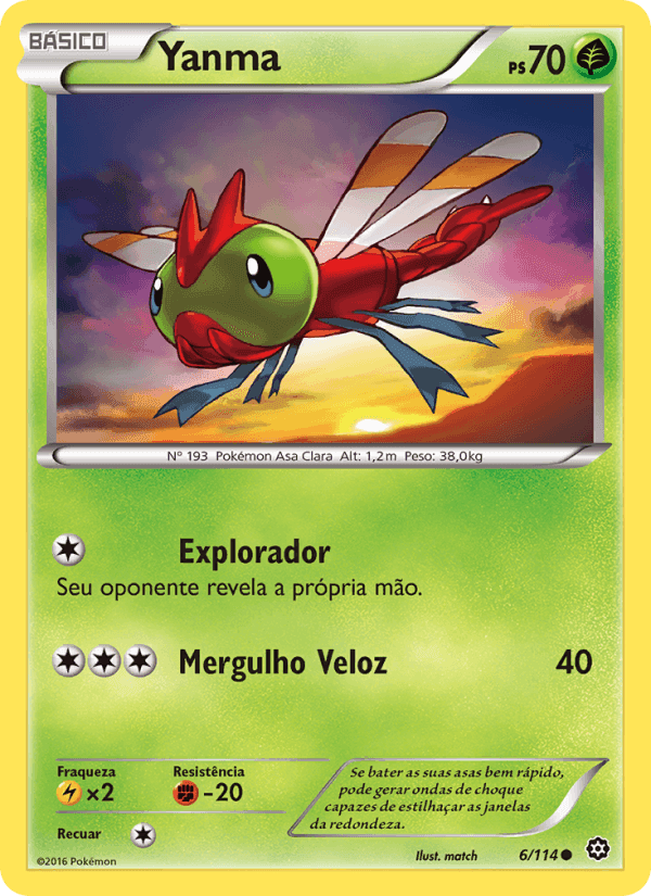 Yanma, card 6 from Cerco de Vapor