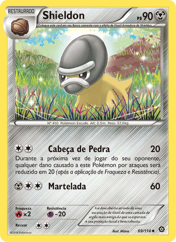 Shieldon, carta 69 de Cerco de Vapor