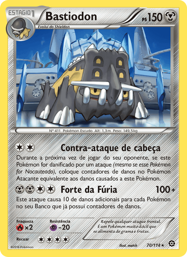 Bastiodon, carta 70 de Cerco de Vapor