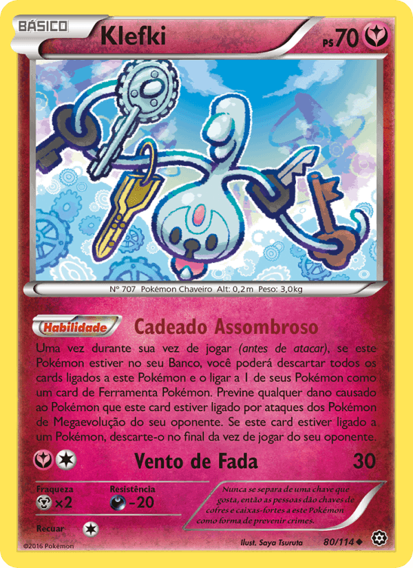 Klefki, card 80 from Cerco de Vapor