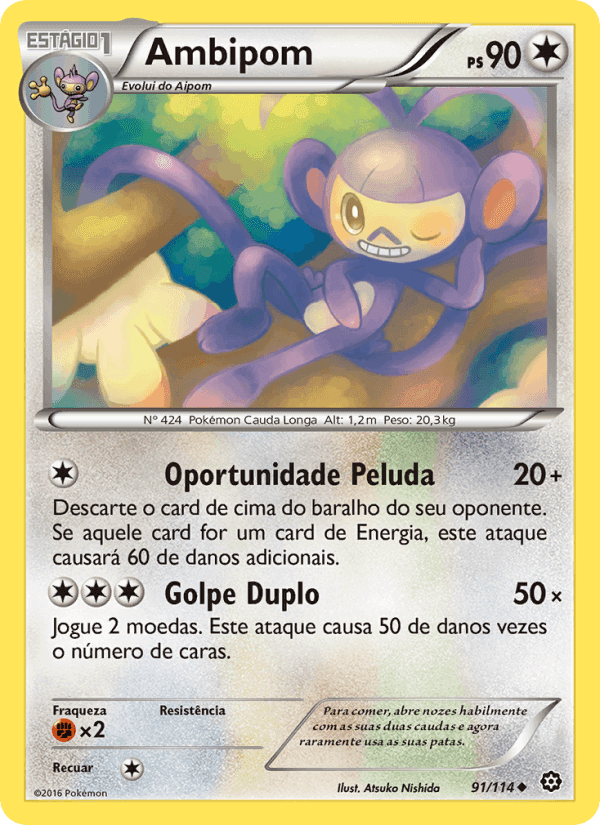Ambipom, carta 91 de Cerco de Vapor