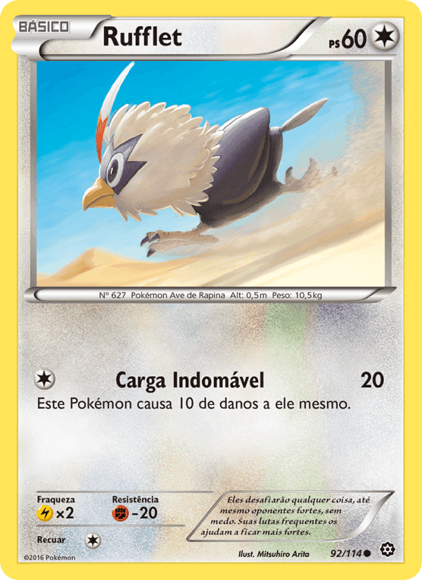 Rufflet, card 92 from Cerco de Vapor