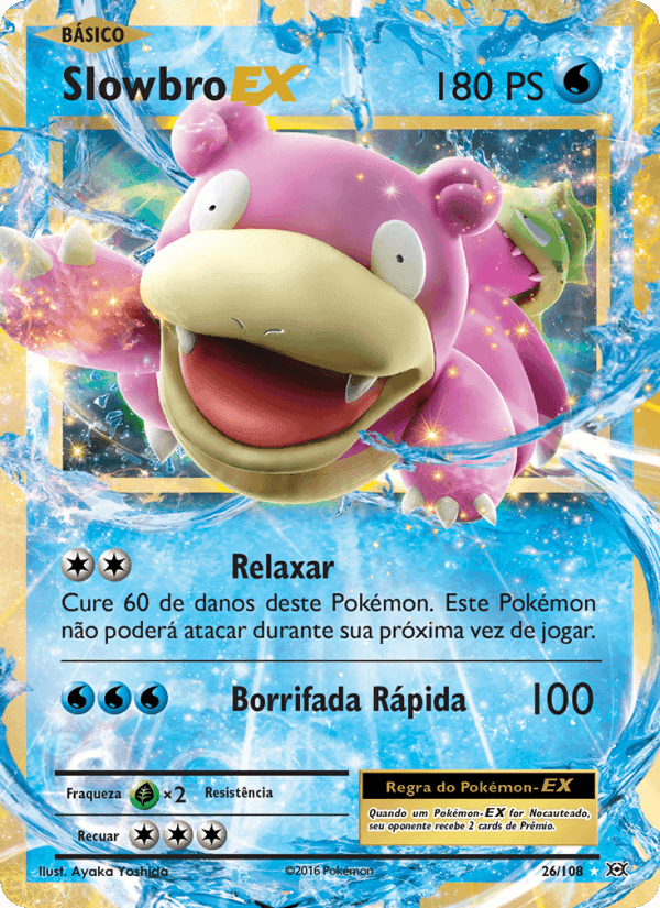 Slowbro EX, carte 26 de Evoluções