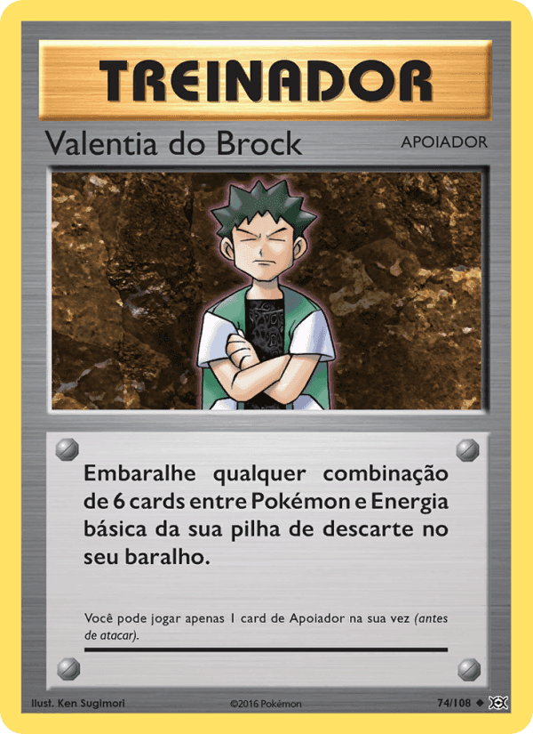Valentia do Brock, carta 74 de Evoluções