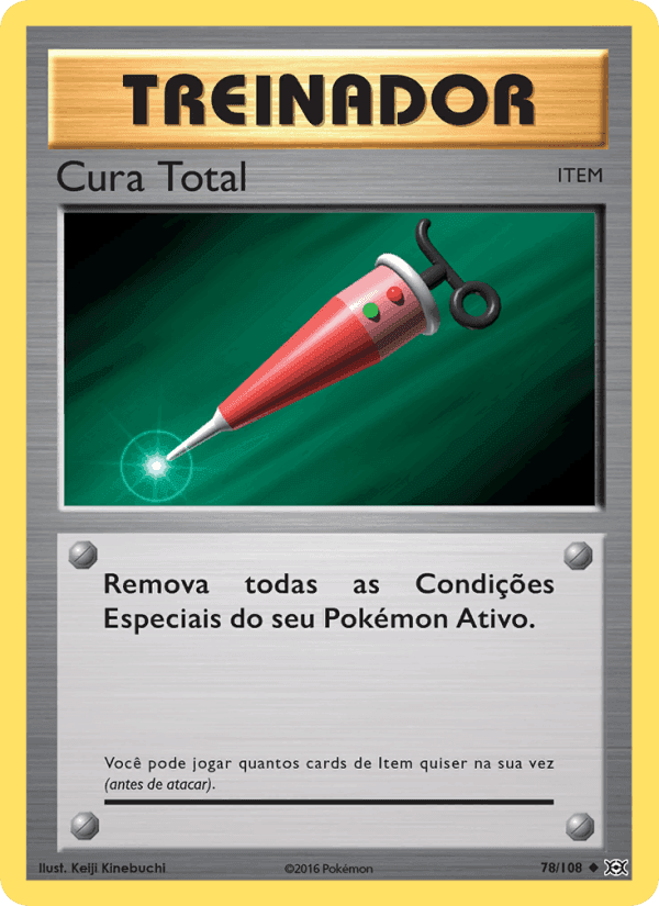 Cura Total, card 78 from Evoluções