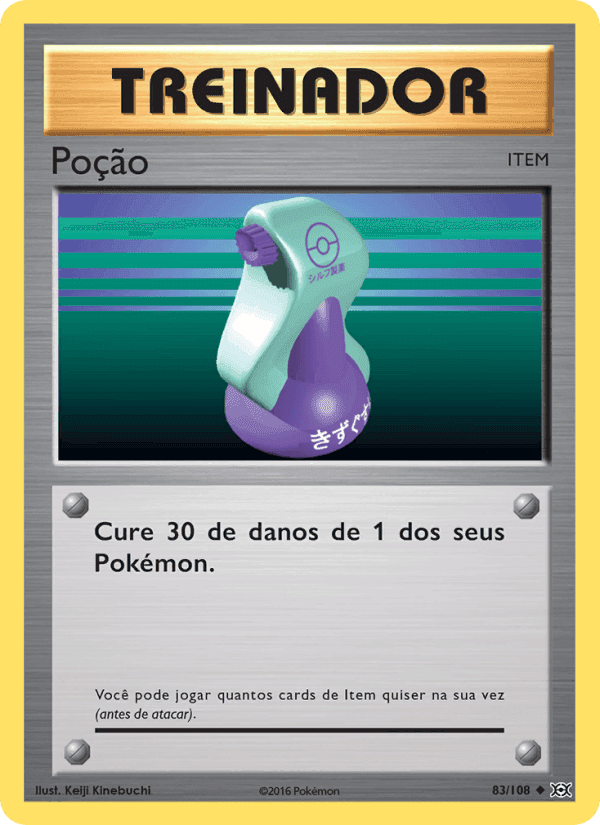 Poção, carta 83 de Evoluções