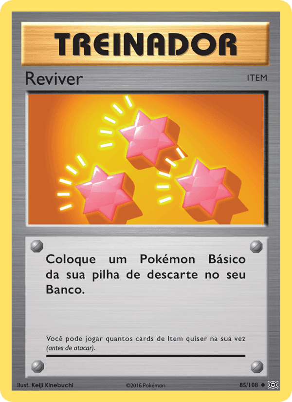 Reviver, carta 85 de Evoluções