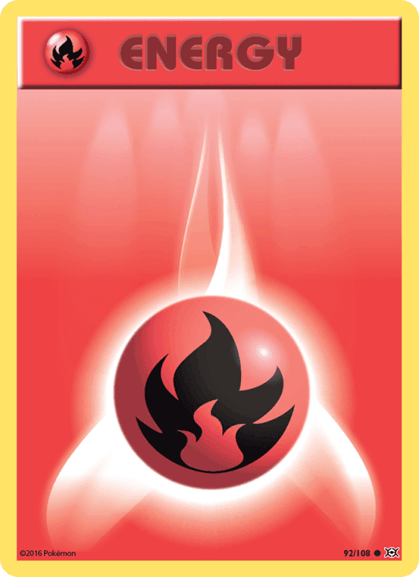 Energia de Fogo, carte 92 de Evoluções