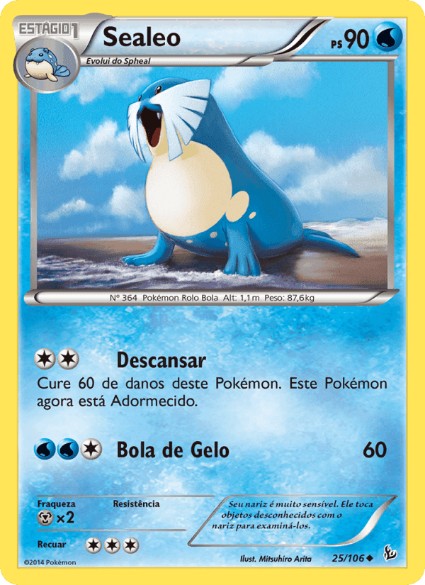 Sealeo, carta 25 di Flash de Fogo