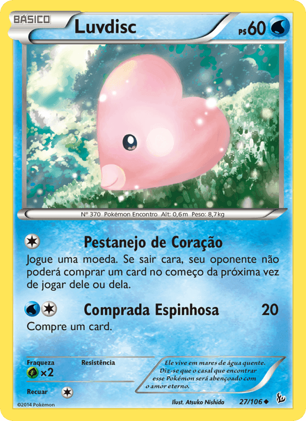 Luvdisc, carta 27 de Flash de Fogo