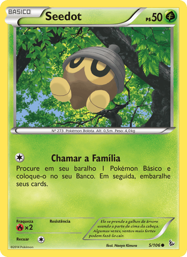 Seedot, carta 5 di Flash de Fogo