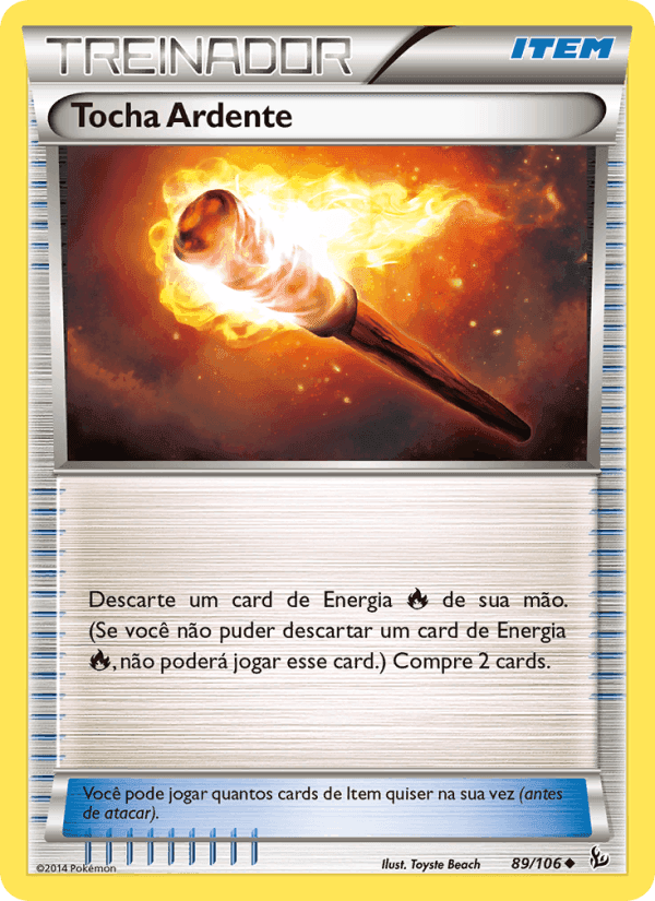 Tocha Ardente, carta 89 di Flash de Fogo