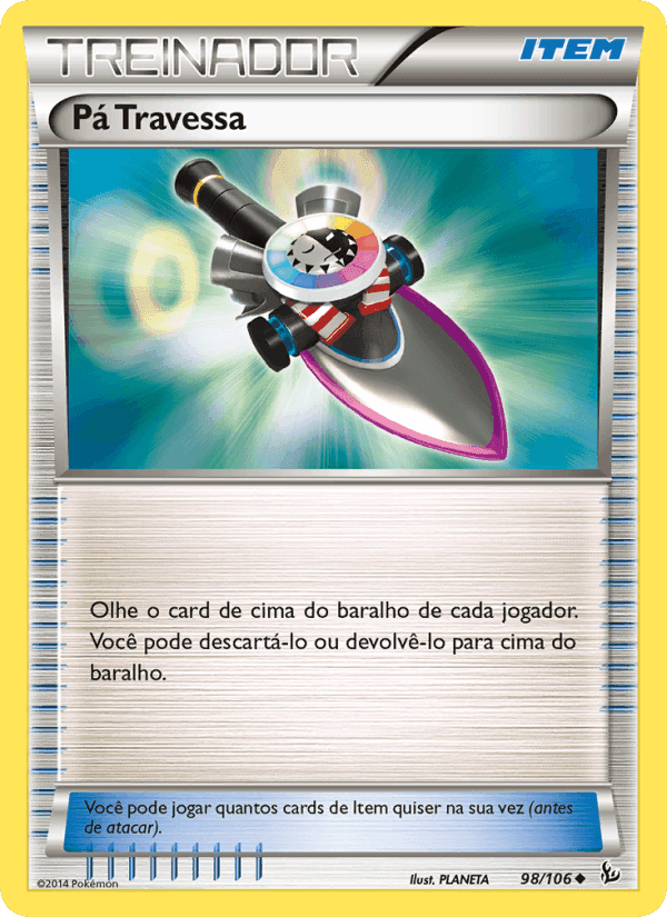 Pá Travessa, carta 98 de Flash de Fogo