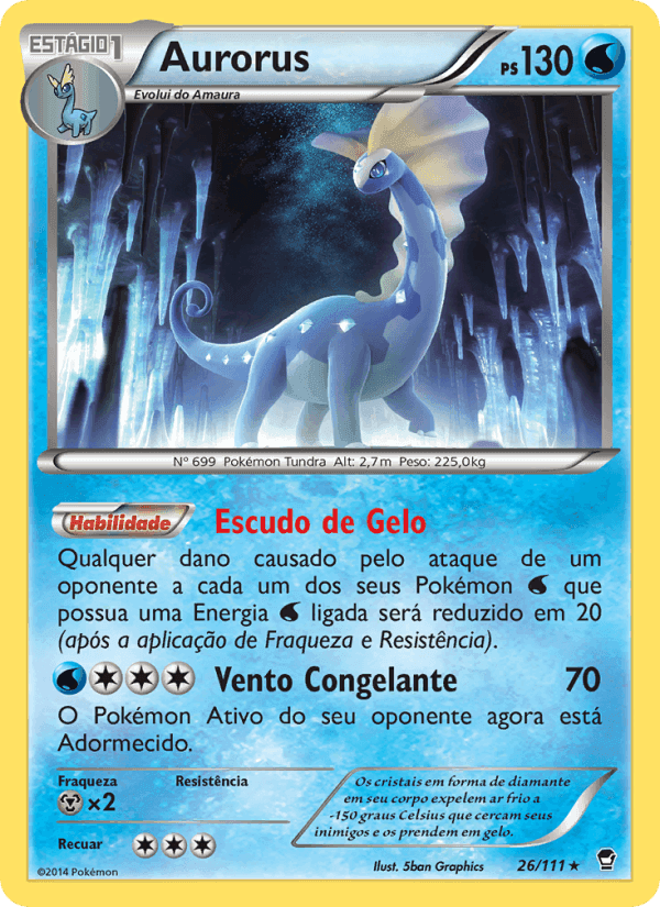 Punhos Furiosos の 26 番、Aurorus