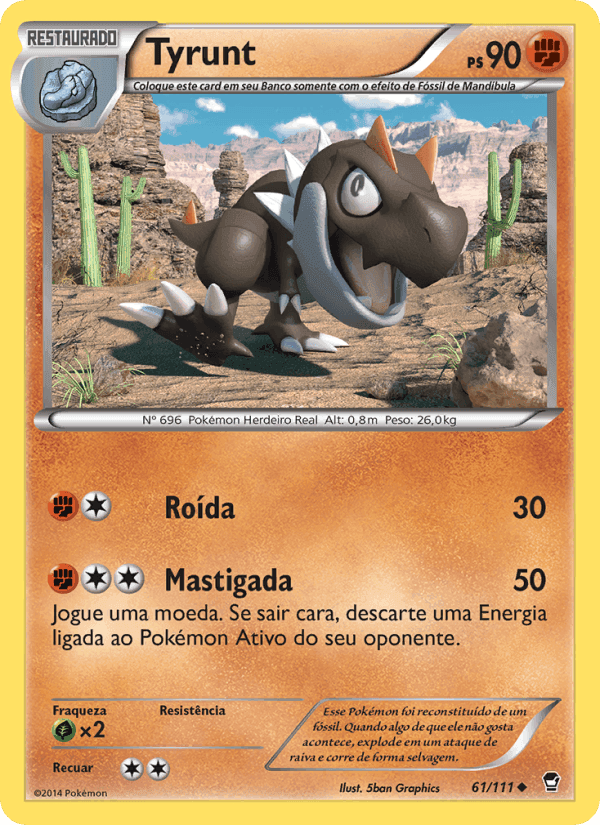 Tyrunt, carta 61 de Punhos Furiosos