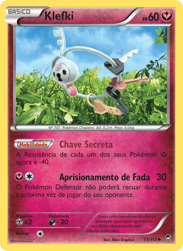Klefki, carta 73 de Punhos Furiosos