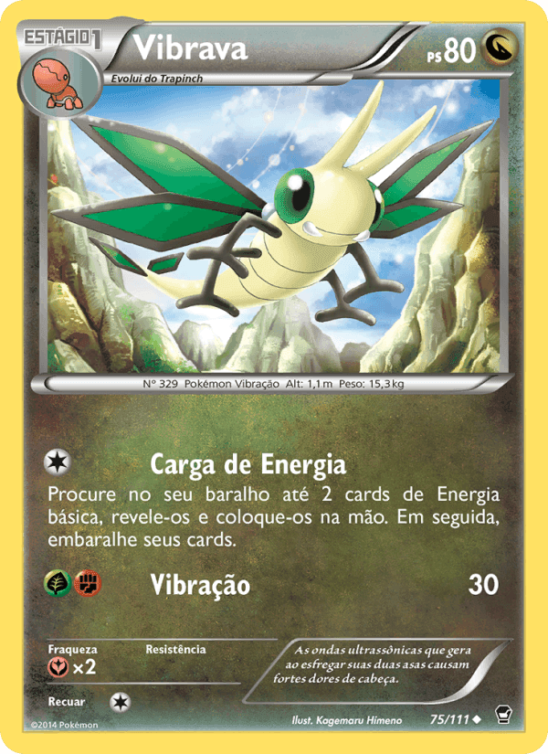 Vibrava, carta 75 de Punhos Furiosos