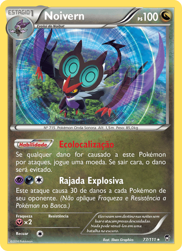 Noivern, carta 77 de Punhos Furiosos