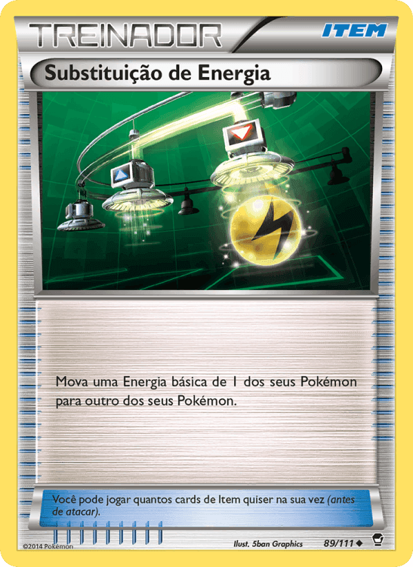 Substituição de Energia, card 89 from Punhos Furiosos