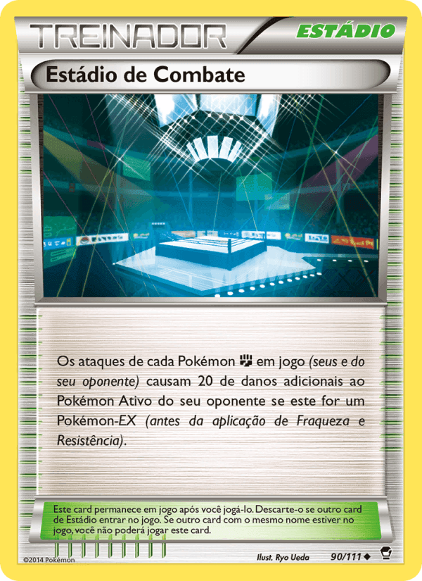 Estádio de Combate, card 90 from Punhos Furiosos