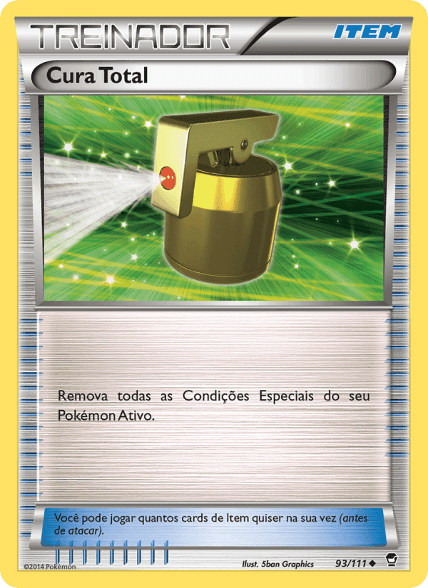 Cura Total, carta 93 de Punhos Furiosos