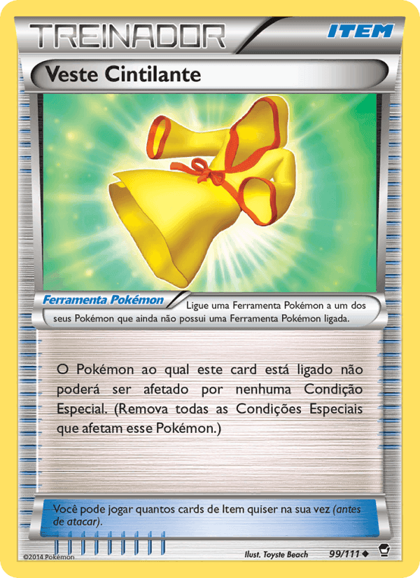Veste Cintilante, carta 99 de Punhos Furiosos