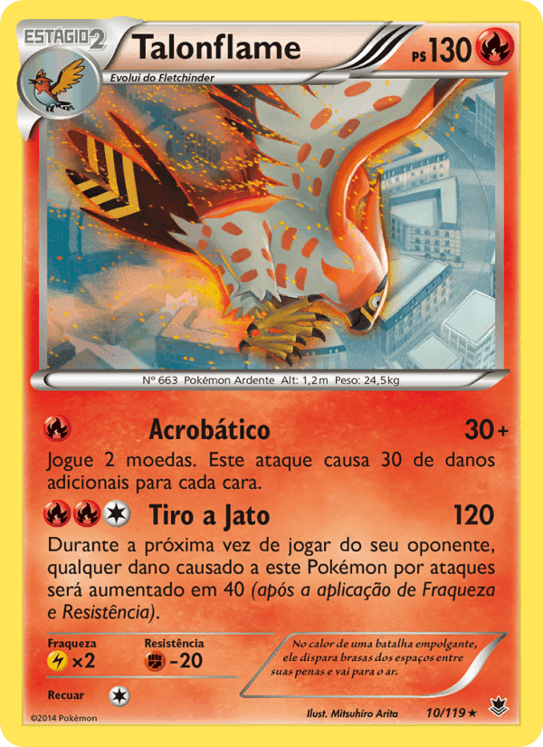 Força Fantasma の 10 番、Talonflame