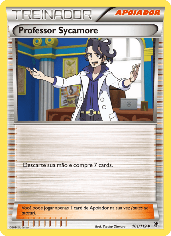 Professor Sycamore, carta 101 di Força Fantasma