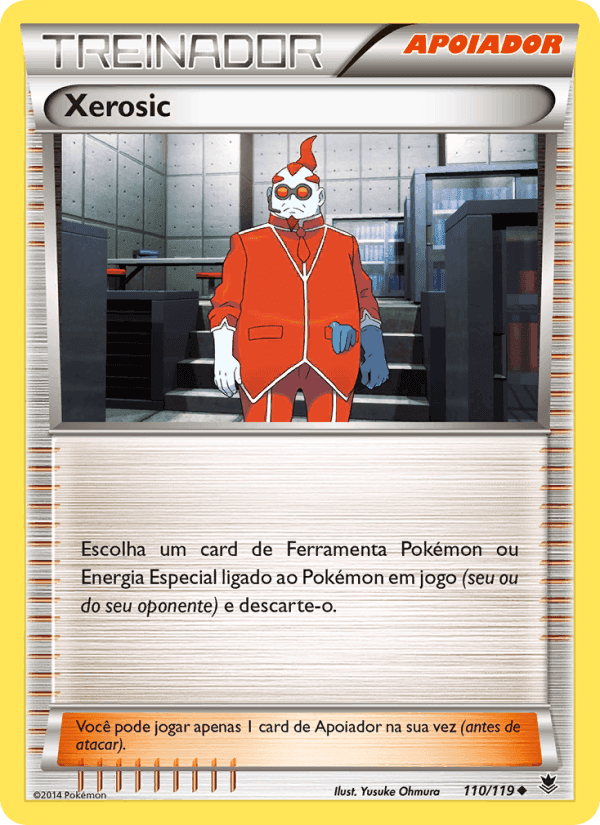 Xerosic, card 110 from Força Fantasma