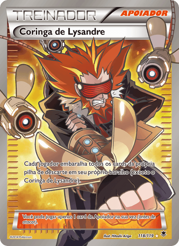 Coringa de Lysandre, card 118 from Força Fantasma